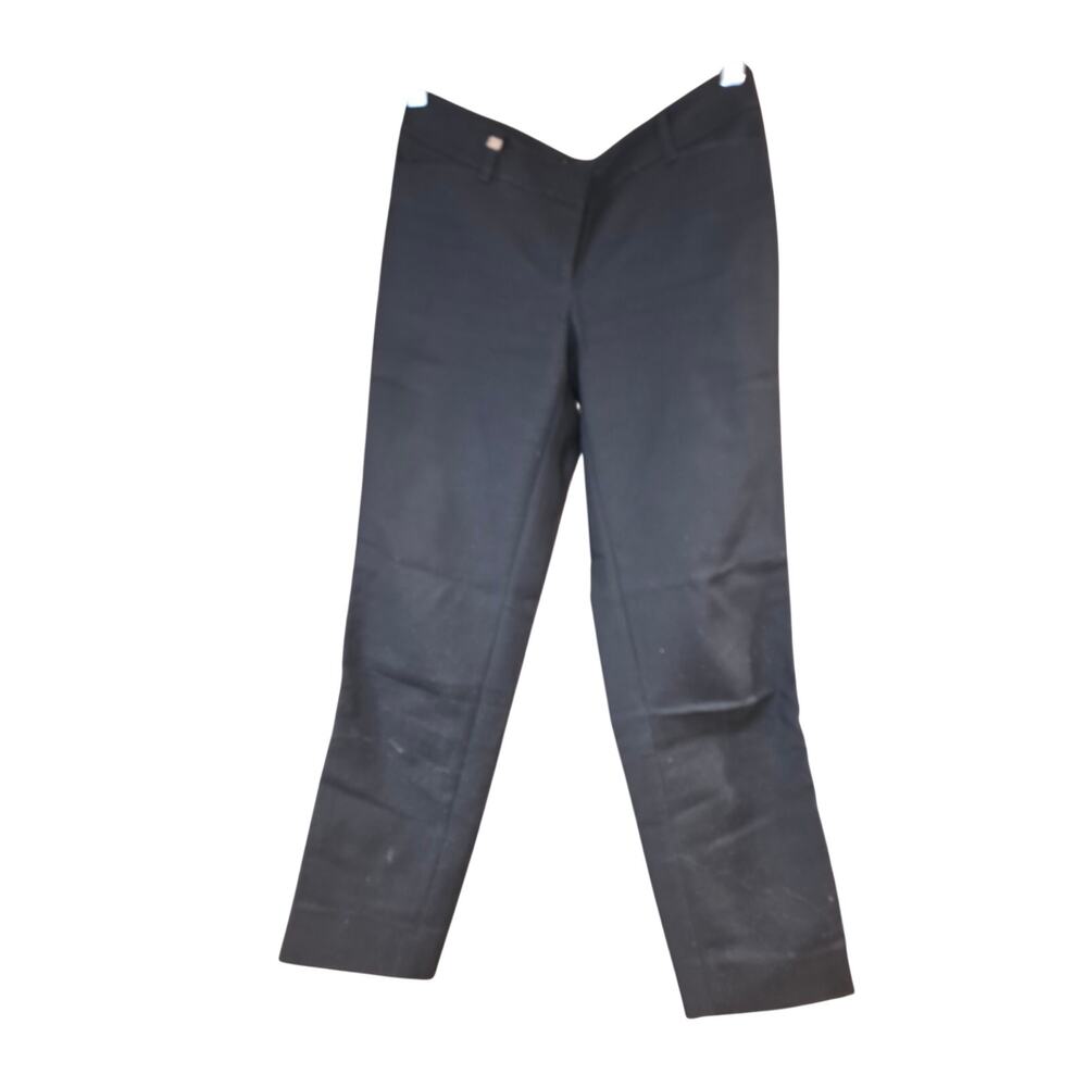 white house black market, black, perfect form, slim, ankle pant sz 00R, career